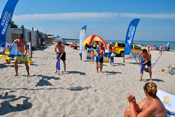 Sezon 2022 na międzyzdrojskiej plaży oficjalnie otwarty!