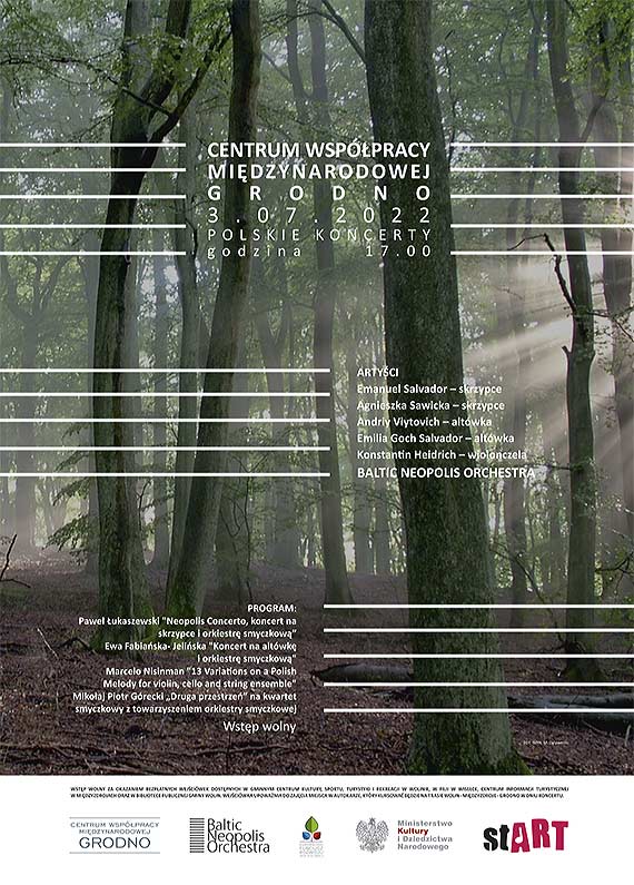 Baltic Neopolis Orchestra z cyklem „Polskie koncerty” wystpi w sercu WPN