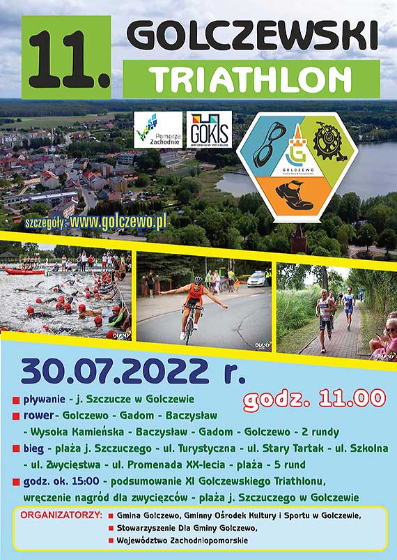 11. edycja Golczewskiego Triathlonu ju wkrtce