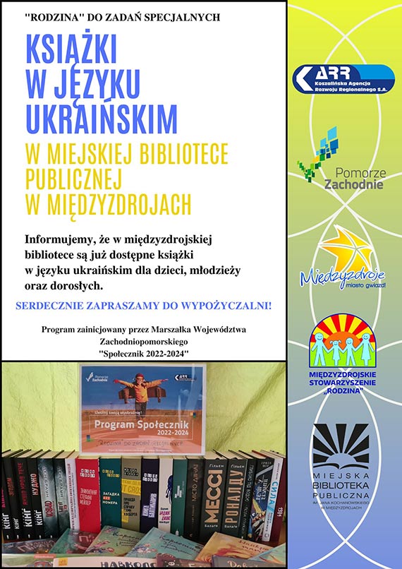 „Rodzina” do zada specjalnych - ksiki w jzyku ukraiskim w midzyzdrojskiej bibliotece 