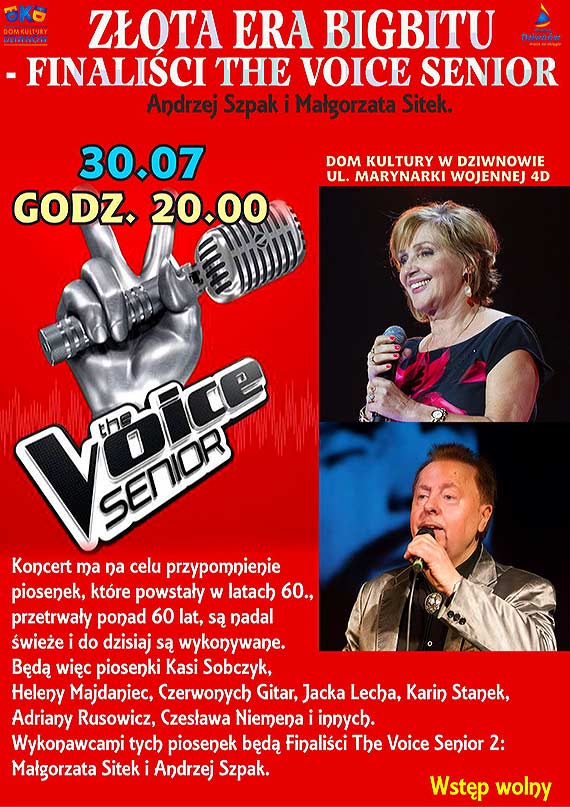 Finalici The Voice Senior w Dziwnowie