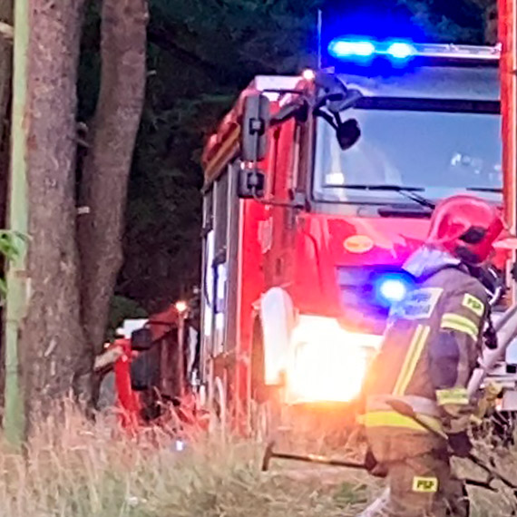 Śmiertelny wypadek koło Międzyzdrojów. Nie żyje 29 - letni mężczyzna