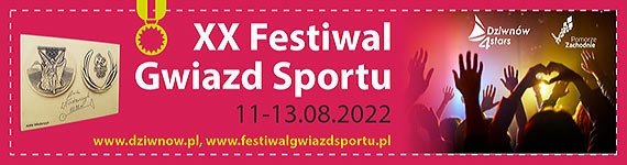 Harmonogram XX edycji Festiwalu Gwiazd Sportu