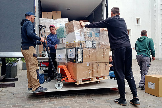 Kolejny transport ywnoci dla Ukrainy. Z Pomorza Zachodniego do Mikoajowa