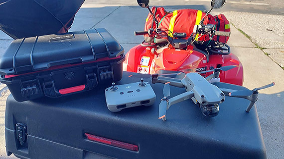 Jednostka OSP Kołczewo dysponuje dronem!