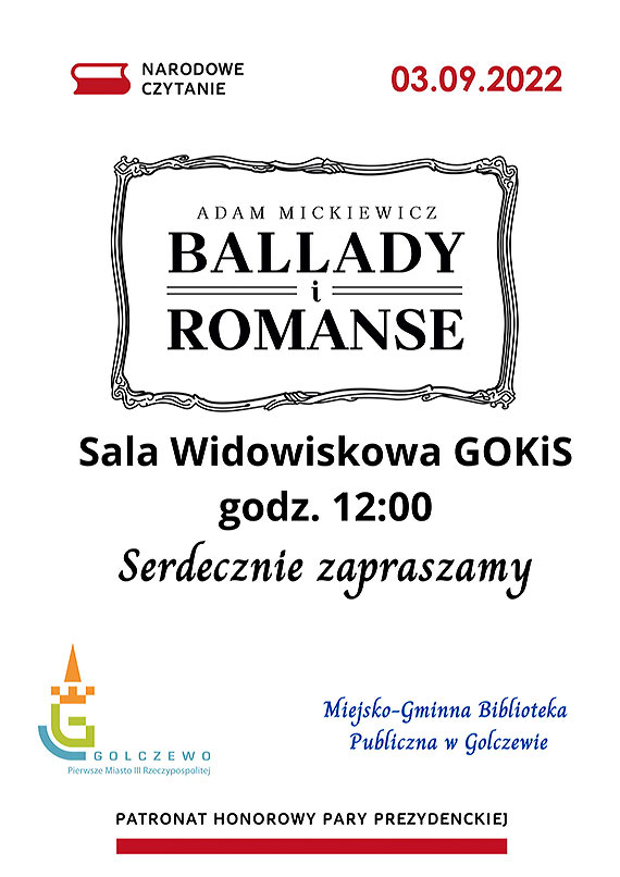 „Narodowe Czytanie” w Golczewie
