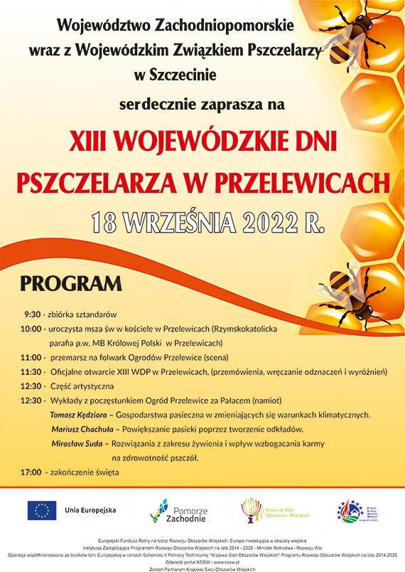 Pszczelarze wituj w Przelewicach