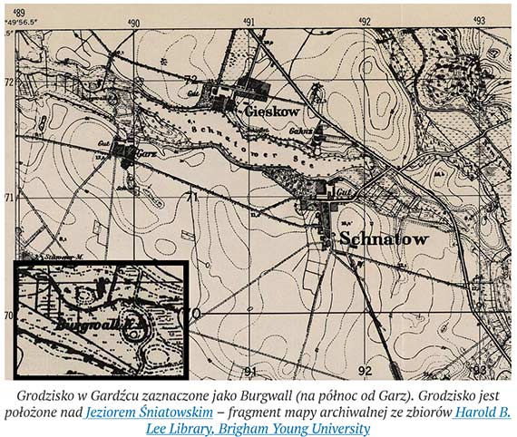 Badania archeologiczne na terenie grodziska wczesnośredniowiecznego w Gardźcu