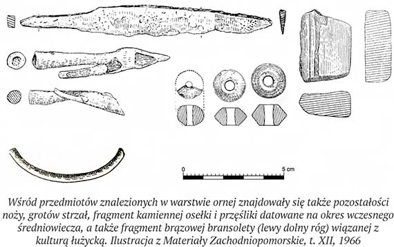Badania archeologiczne na terenie grodziska wczesnośredniowiecznego w Gardźcu