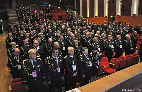 Prezes OSP Kołczewo na salonach. Wziął udział w krajowym zjeździe Związku Ochotniczych Straży Pożarnych RP
