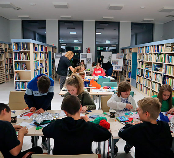„Wikingowie bez tajemnic” – Noc Bibliotek w Miejskie Bibliotece Publicznej w Międzyzdrojach