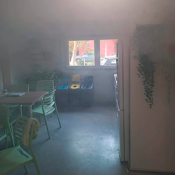 Strażacy z Wolina odbyli ćwiczenia w...pralni