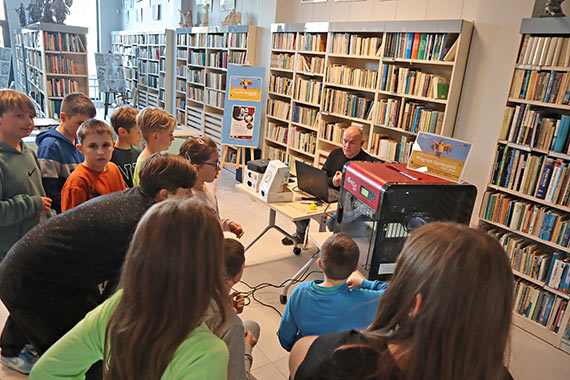 II zajęcia w ramach projektu „Międzyzdrojska Biblioteka Przyszłości - szkolenia, warsztaty, zabawa z drukarkami 3D dla dzieci i młodzieży” – Program Społecznik na lata 2022-2024”