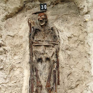 Międzywodzie: Ekshumowano 38 niemieckich żołnierzy