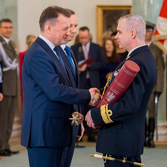 Dowódca 8FOW mianowany na kontradmirała