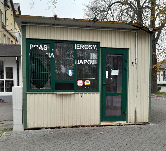 Mieszkanka: Kiosk, ktry straszy