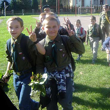 Kamie� Pomorski: Czuj czuj czuwaj! Harcerski start 