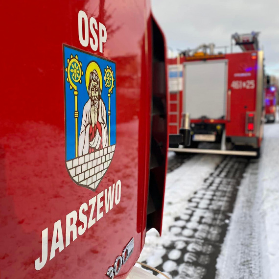 Straacy z OSP Jarszewo ugasili ponc izolacj bojlera