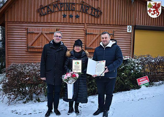 II miejsce Campingu nr 131 „Nad jeziorem” w konkursie „Mister Camping 2022”