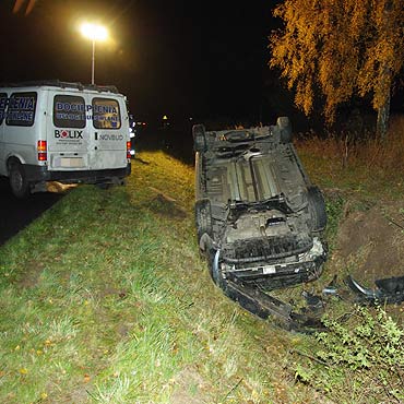 Dzik przyczyną wypadku dwóch samochodów