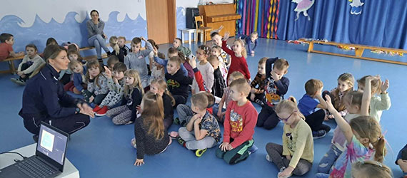 Bezpieczne ferie zimowe – cykl spotka z dziemi rozpoczty