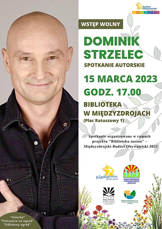 Spotkanie autorskie z Dominikiem Strzelcem w midzyzdrojskiej bibliotece
