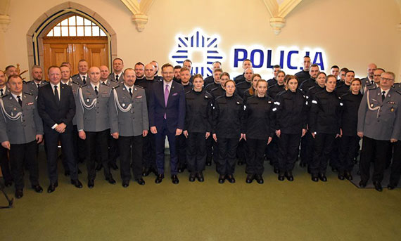 Witamy kolejnych nowych policjantów w Zachodniopomorskiem