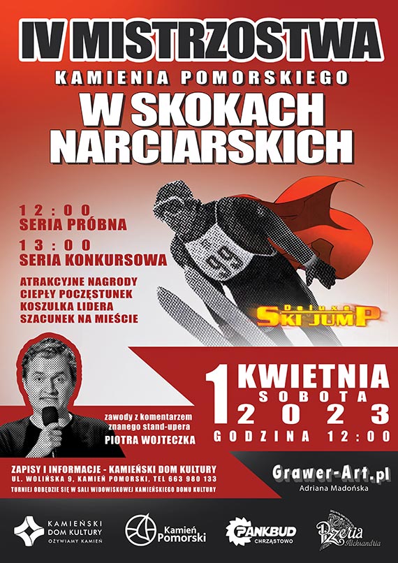 Mistrzostwa w Skokach Narciarskich w Kamieniu Pomorskim?! Tak! Chocia spotykamy si 1 kwietnia, to nie Prima Aprilis!