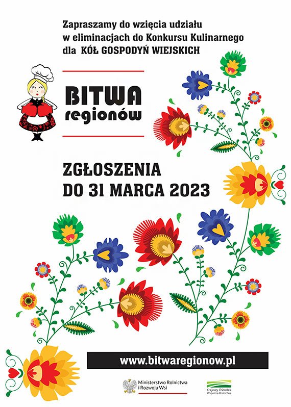 VIII edycja konkursu kulinarnego dla K Gospody Wiejskich „Bitwa Regionw”