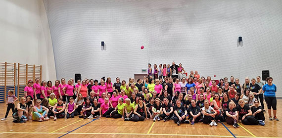 Zumba Maraton z Okazji Dnia Kobiet w Międzyzdrojach