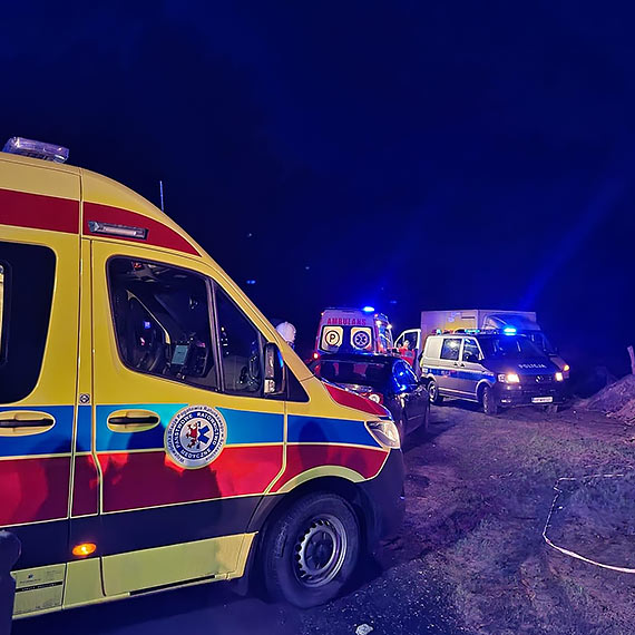 Wypadek drogowy w P³ocinie