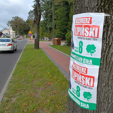 Kamie� Pomorski: Ju� po wyborach. Czas na sprz�tanie plakat�w
