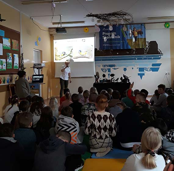 Spotkanie z pracownikami Wolińskiego Parku Narodowego