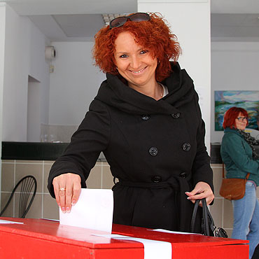 Nie dosta�a si� do sejmu, ale dzi�kuje mieszka�com powiatu kamie�skiego za poparcie