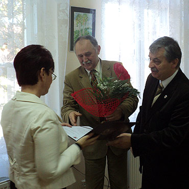 Wolin: Burmistrz podzi�kowa� nauczycielom w dniu ich �wi�ta