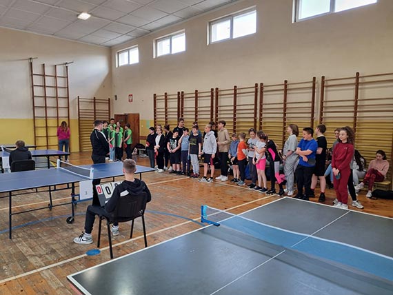 Gminny Turniej Tenisa Stołowego Szkół Podstawowych