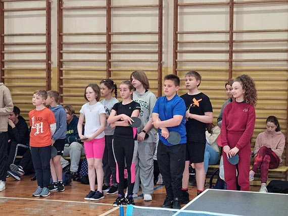 Gminny Turniej Tenisa Stołowego Szkół Podstawowych