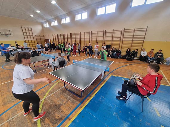 Gminny Turniej Tenisa Stołowego Szkół Podstawowych