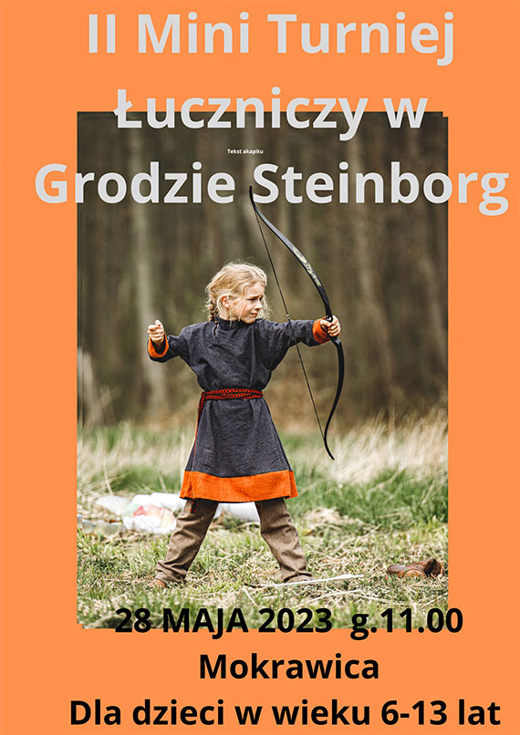 II Mini Turniej uczniczy w Grodzie Steinborg ( Mokrawica)