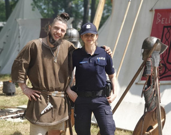 Promocja zawodu policjanta podczas weekendowego festynu