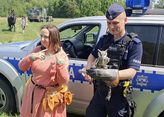 Promocja zawodu policjanta podczas weekendowego festynu