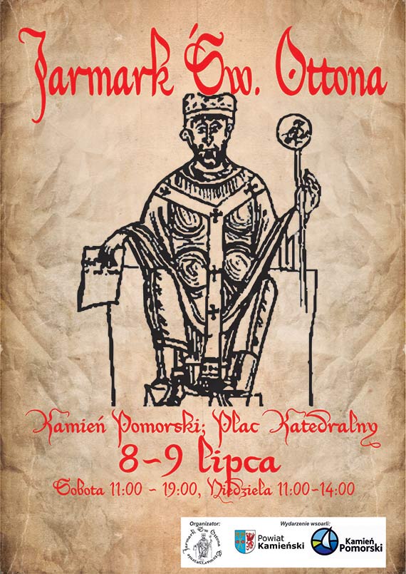 W dniach 8-9 lipca odbdzie si Jarmark witego Ottona w Kamieniu Pomorskim