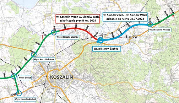 Obwodnica Sianowa w ciągu S6 oddana do ruchu