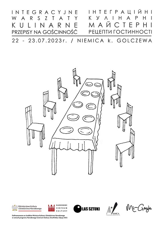 PRZEPISY NA GOŚCINNOŚĆ -projekt społeczno-artystyczny, inspirowanego lokalnym dziedzictwem kulturowym