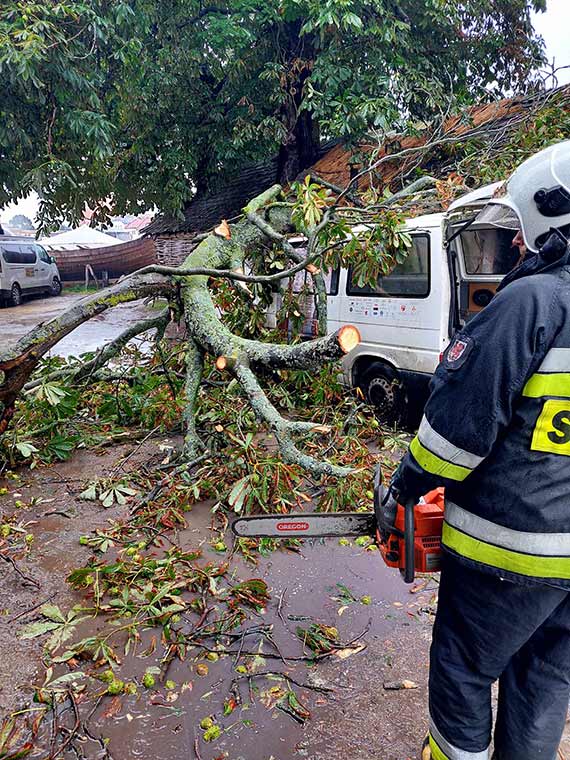 Poważny wypadek na terenie skansenu podczas Festiwalu Słowian i Wikingów w Wolinie