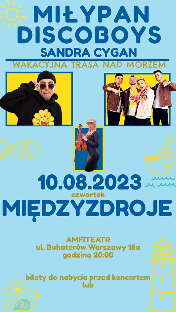 Kalendarz wydarzeń od 08.08-13.08.23.r.