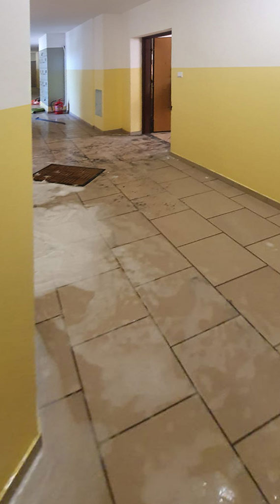 Pożar mieszkania w Międzyzdrojach