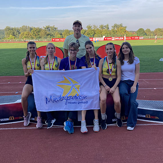 5 medali Akademii Lekkoatletycznej Międzyzdroje