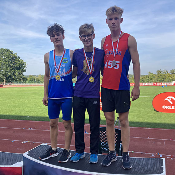 5 medali Akademii Lekkoatletycznej Międzyzdroje