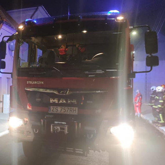 Szybka interwencja strażaków zapobiega tragedii w Kamieniu Pomorskim